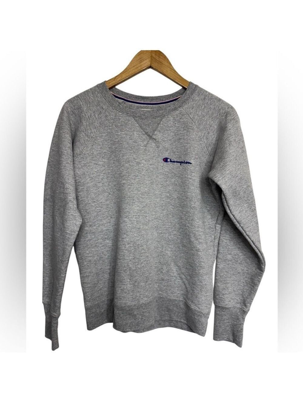 Champion Reverse Weave Grey Crewneck Sweatshirt – Men’s/Unisex Small